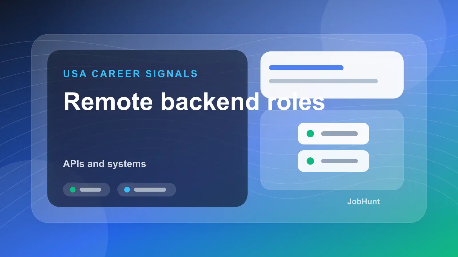 Remote Backend Engineer Jobs in the USA for 2026: Skills, Salaries, and Hiring Signals